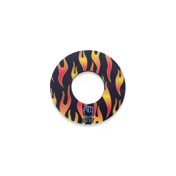 Flaming Hawt Grip Donut