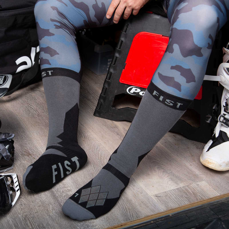 Covert Camo Moto Sock