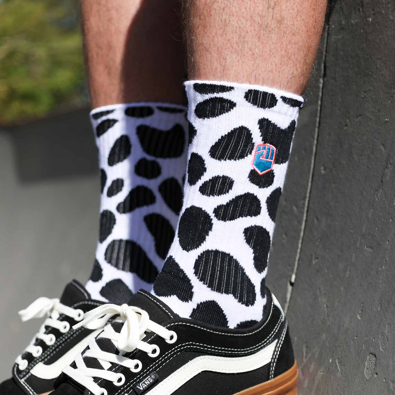 Dalmation Crew Sock