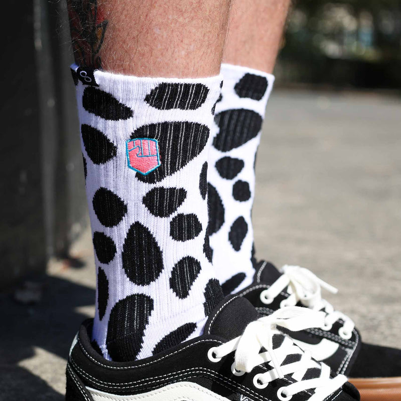 Dalmation Crew Sock