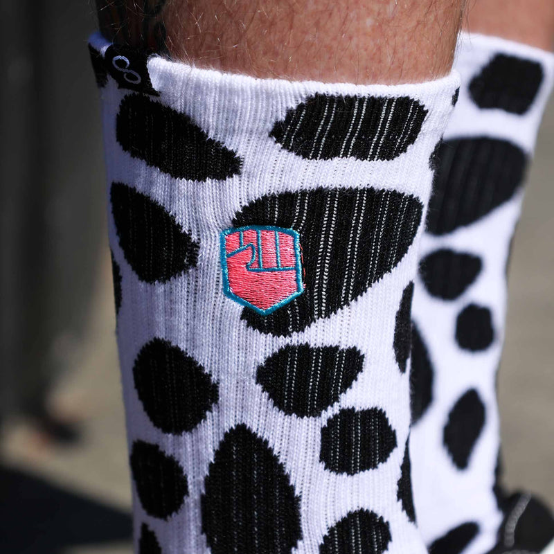 Dalmation Crew Sock