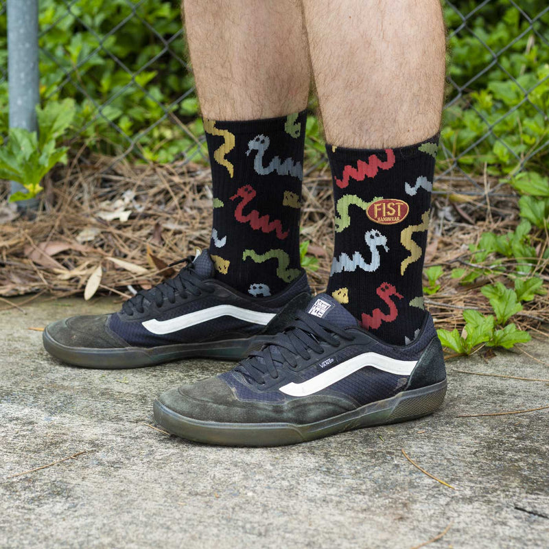 Snakey Crew Sock
