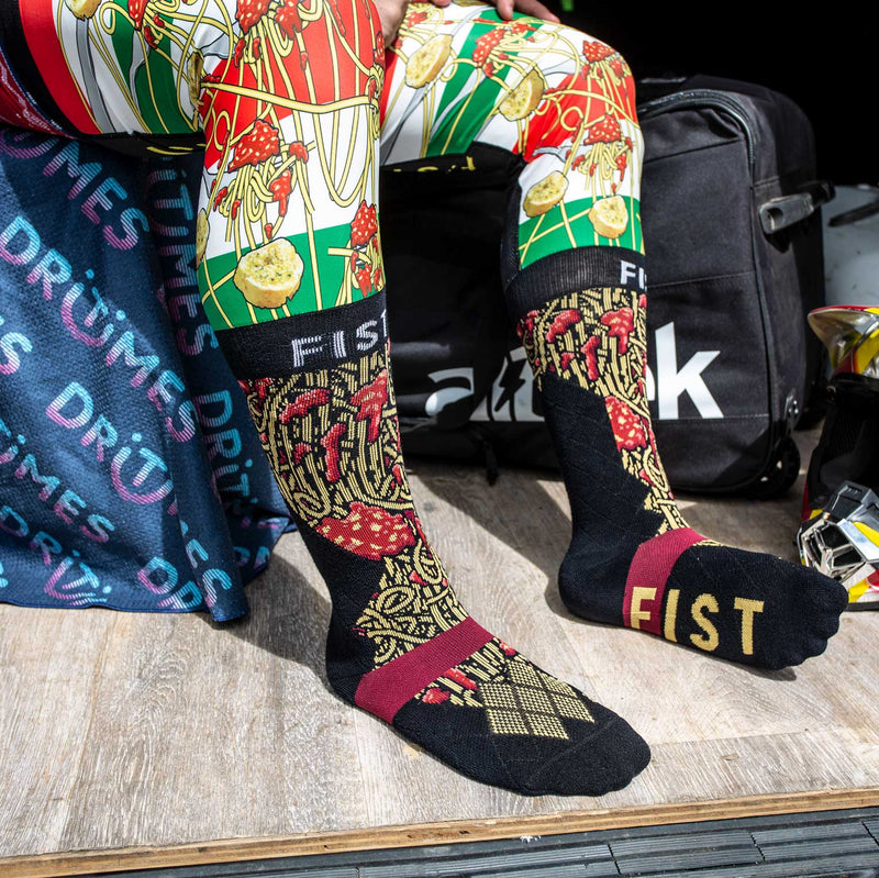Spaghetti Wednesday Moto Sock