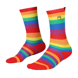 Natalya Diehm - Rainbow Crew Sock